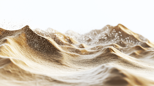 Abstract digital landscape